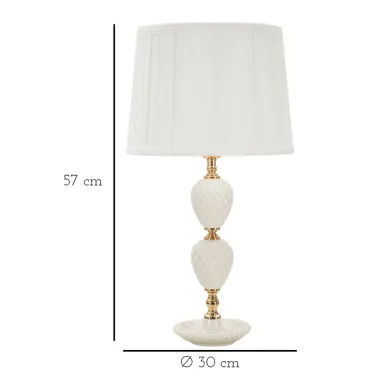 LAMPA STOŁOWA TORRE ANNUNZIATA Ø 30x57 cm